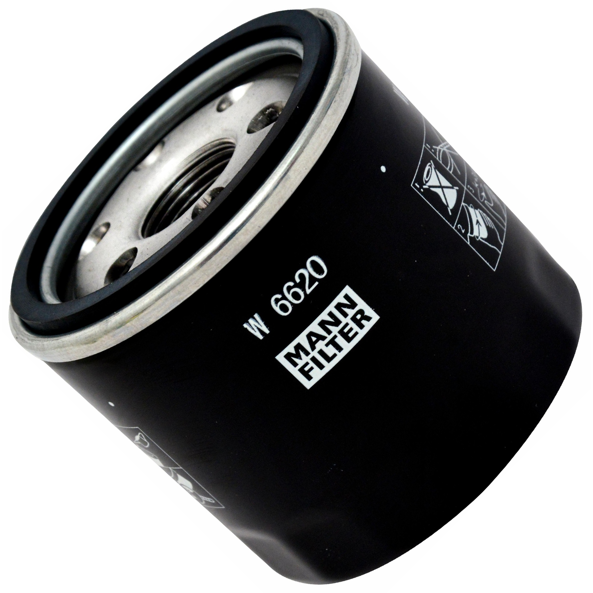 Filtro Blindado de Óleo Lubrificante para Renault Kwid - Mann-Filter - W6620
