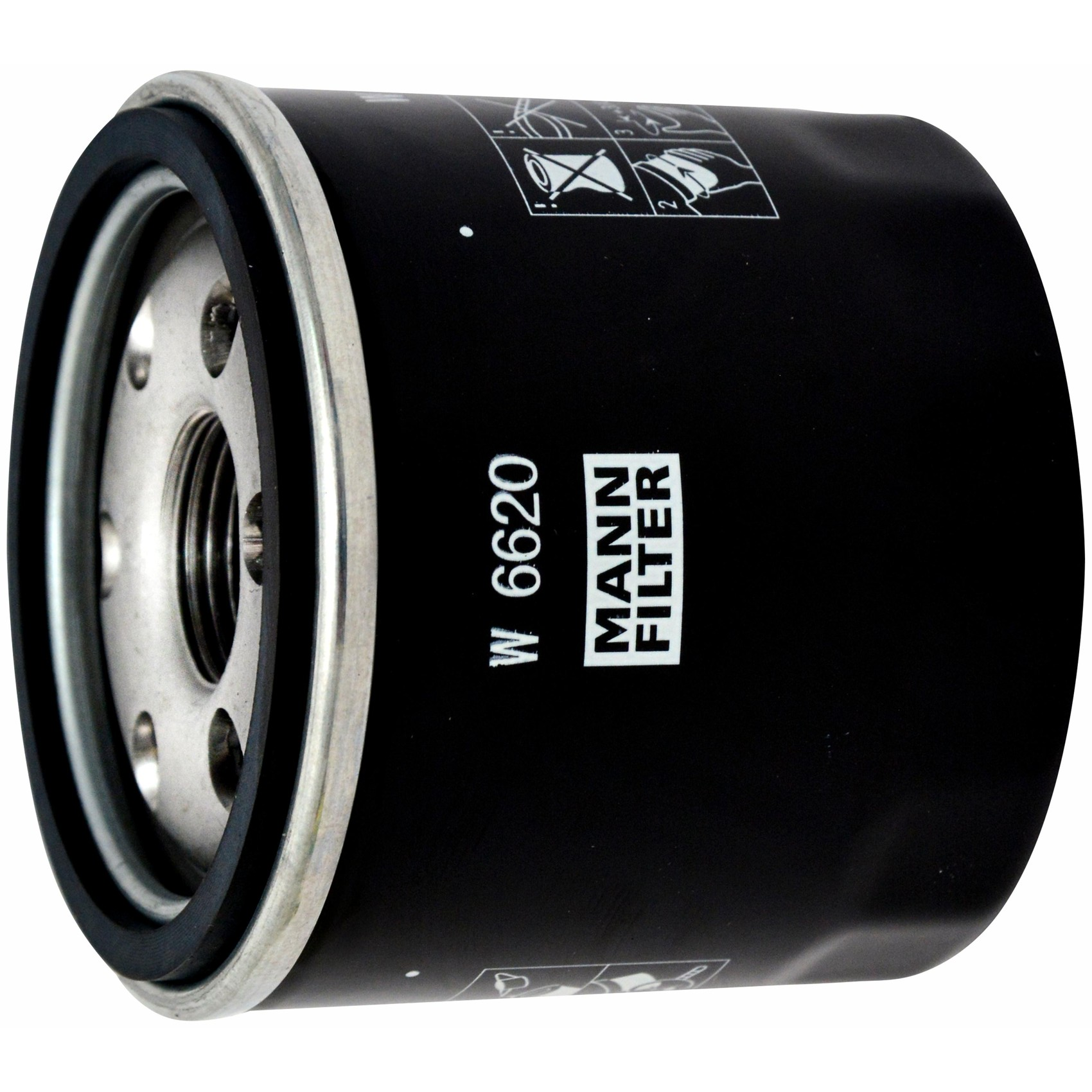 Filtro Blindado de Óleo Lubrificante para Renault Kwid - Mann-Filter - W6620