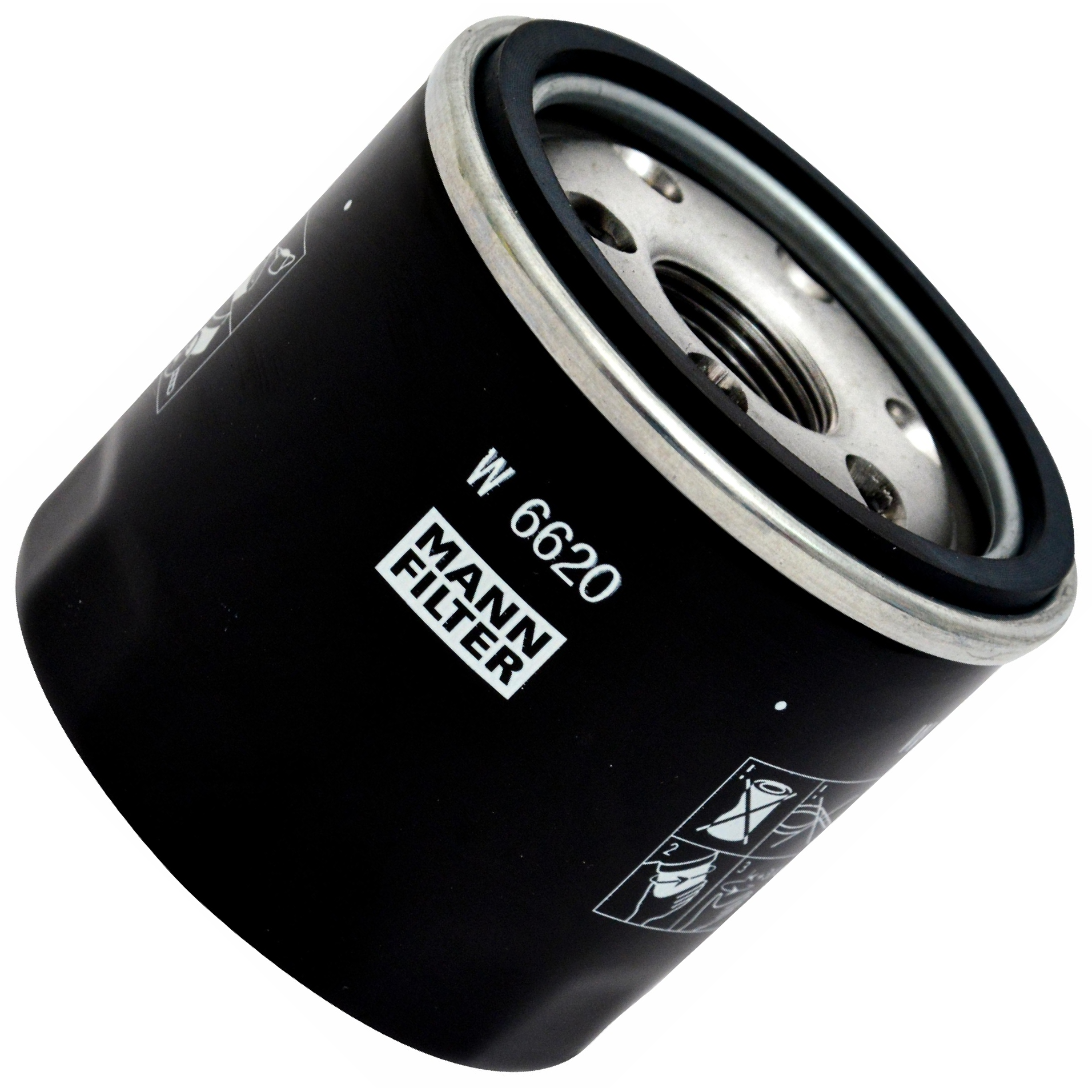 Filtro Blindado de Óleo Lubrificante para Renault Kwid - Mann-Filter - W6620