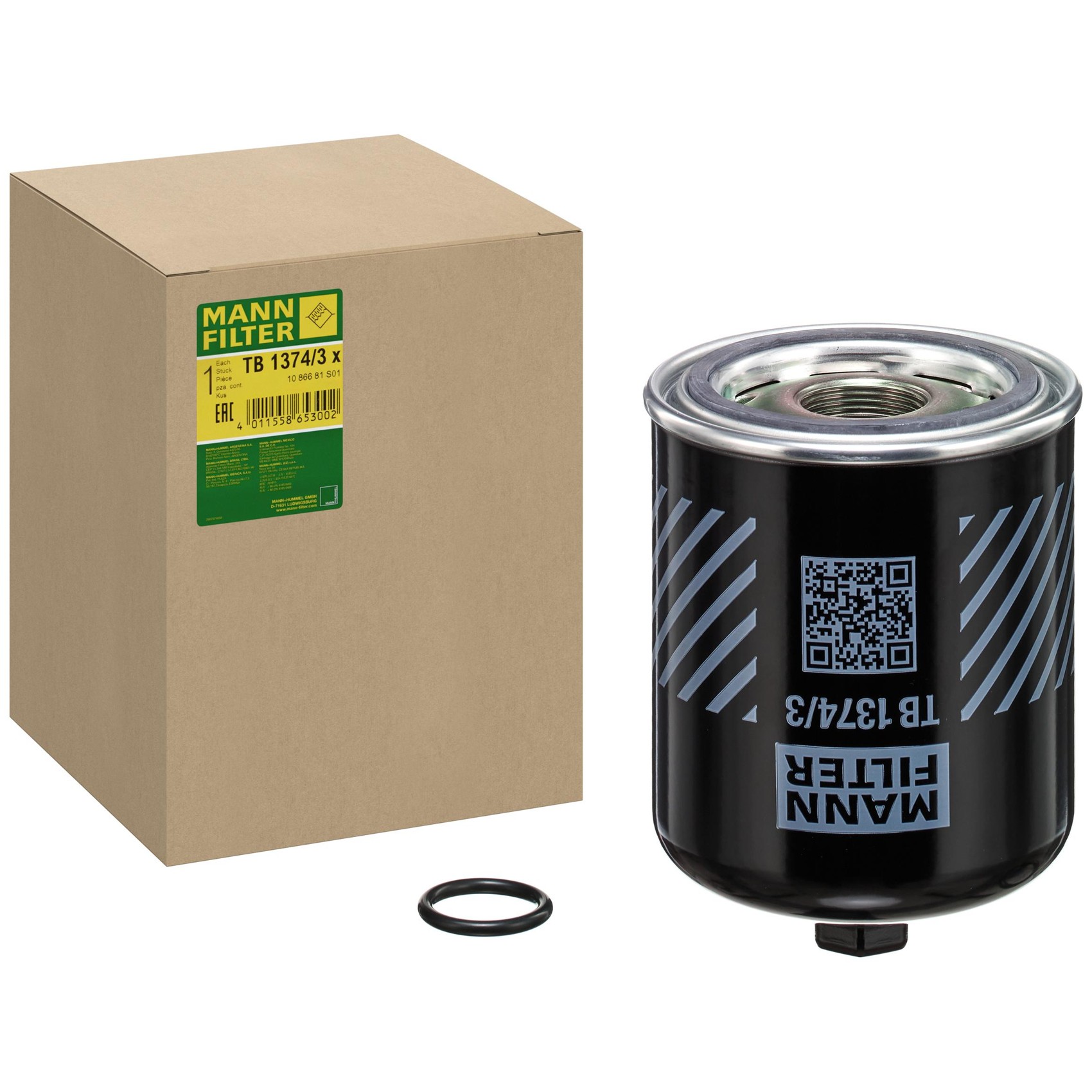 Filtro Secador do Ar Comprimido - Mann-Filter - TB1374/3x