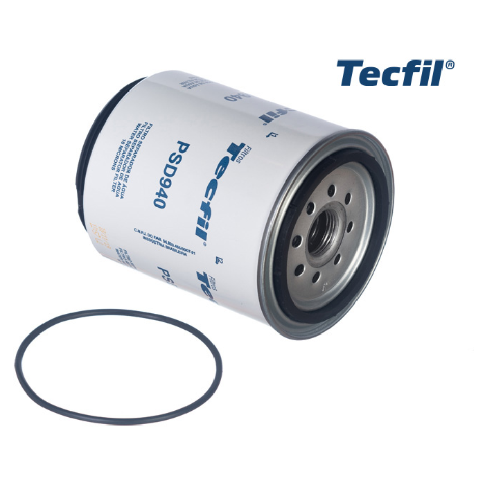 Filtro Blindado de Combustível Separador de Água Papel - Tecfil - PSD940