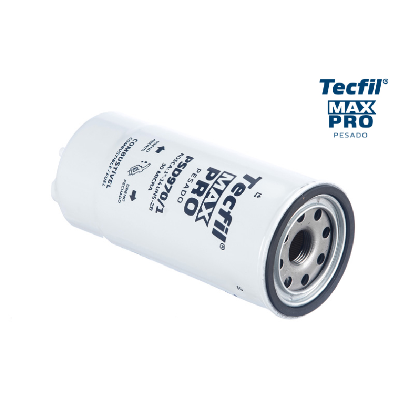 Filtro Blindado de Combustível Separador de Água Papel - Tecfil - PSD970/1