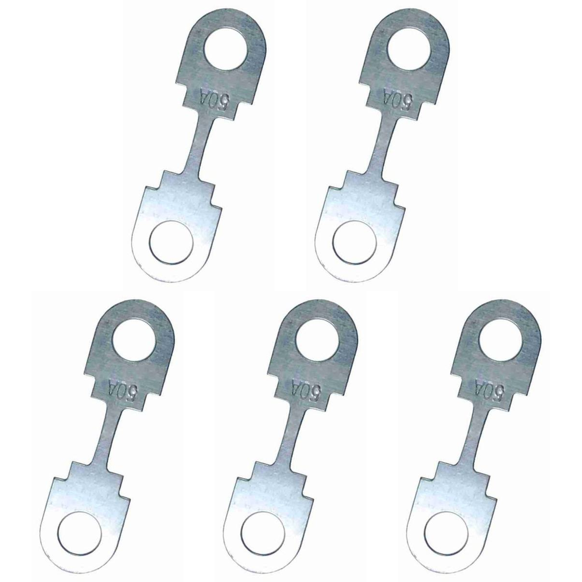 Kit 5 Fusível Cinta 50A Universal - DNI - 323050