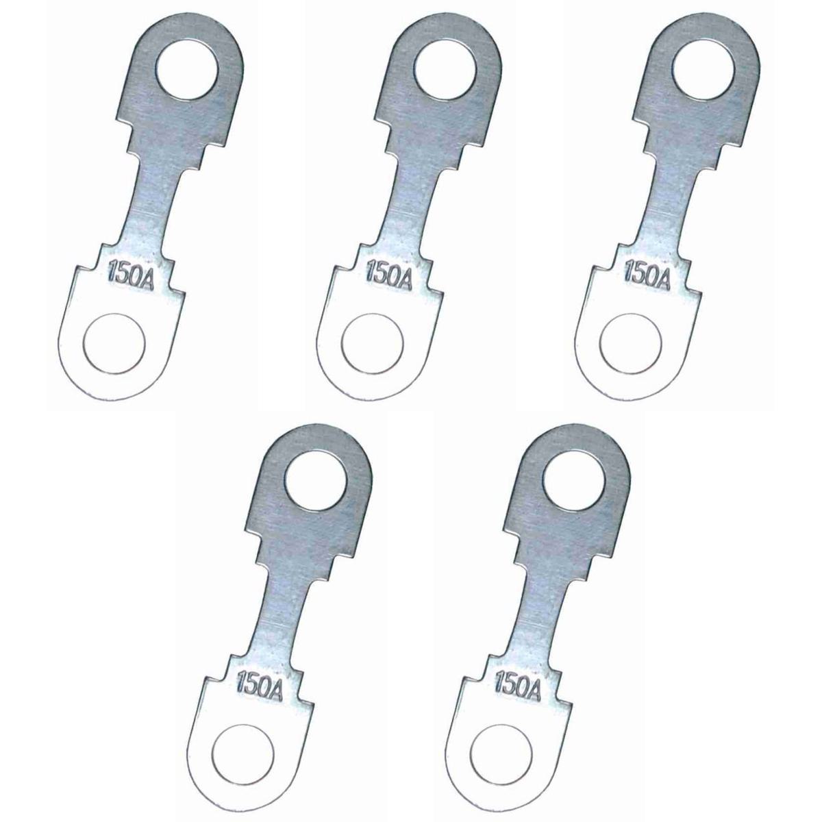 Kit 5 Fusível Cinta 150A Universal - DNI - 323150