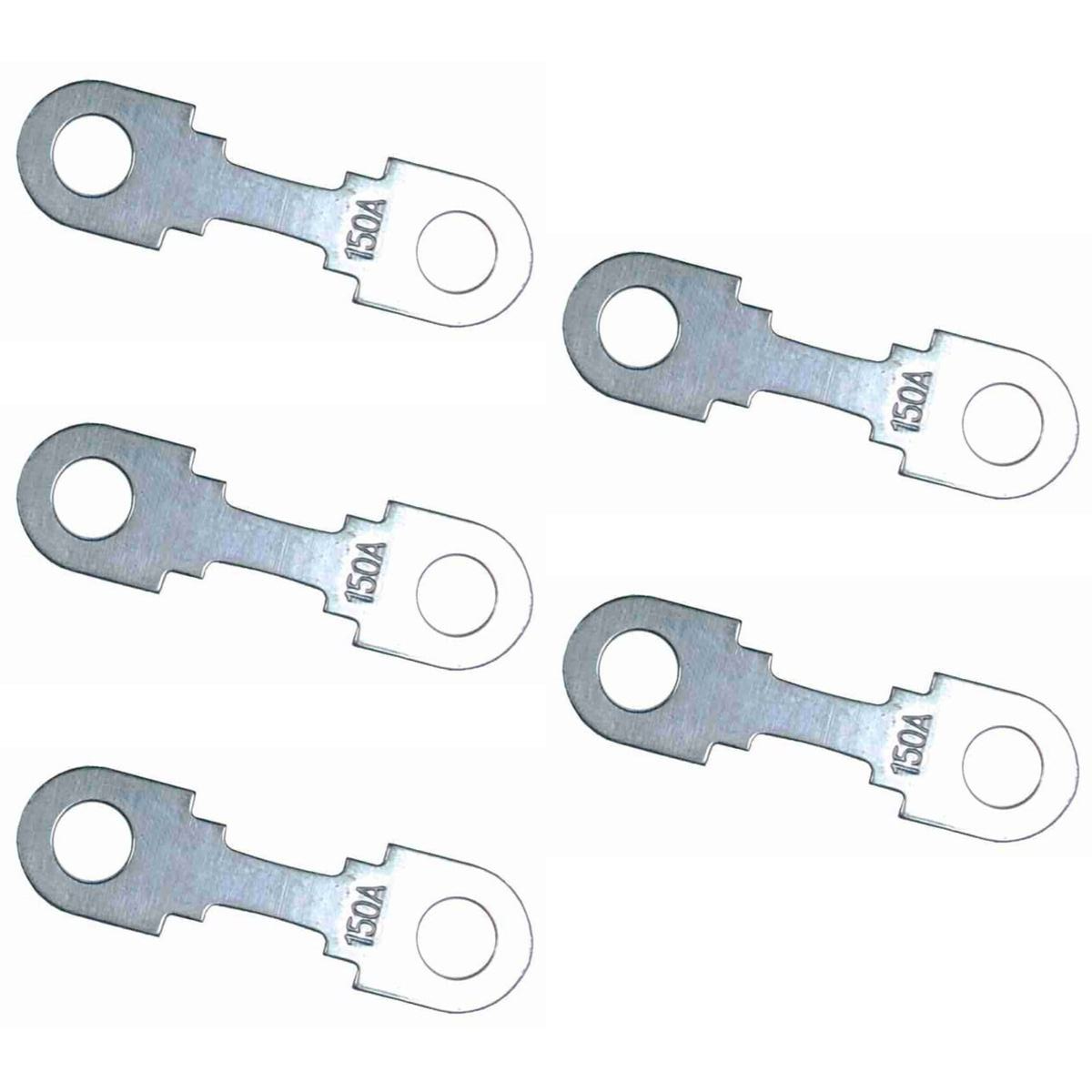 Kit 5 Fusível Cinta 150A Universal - DNI - 323150
