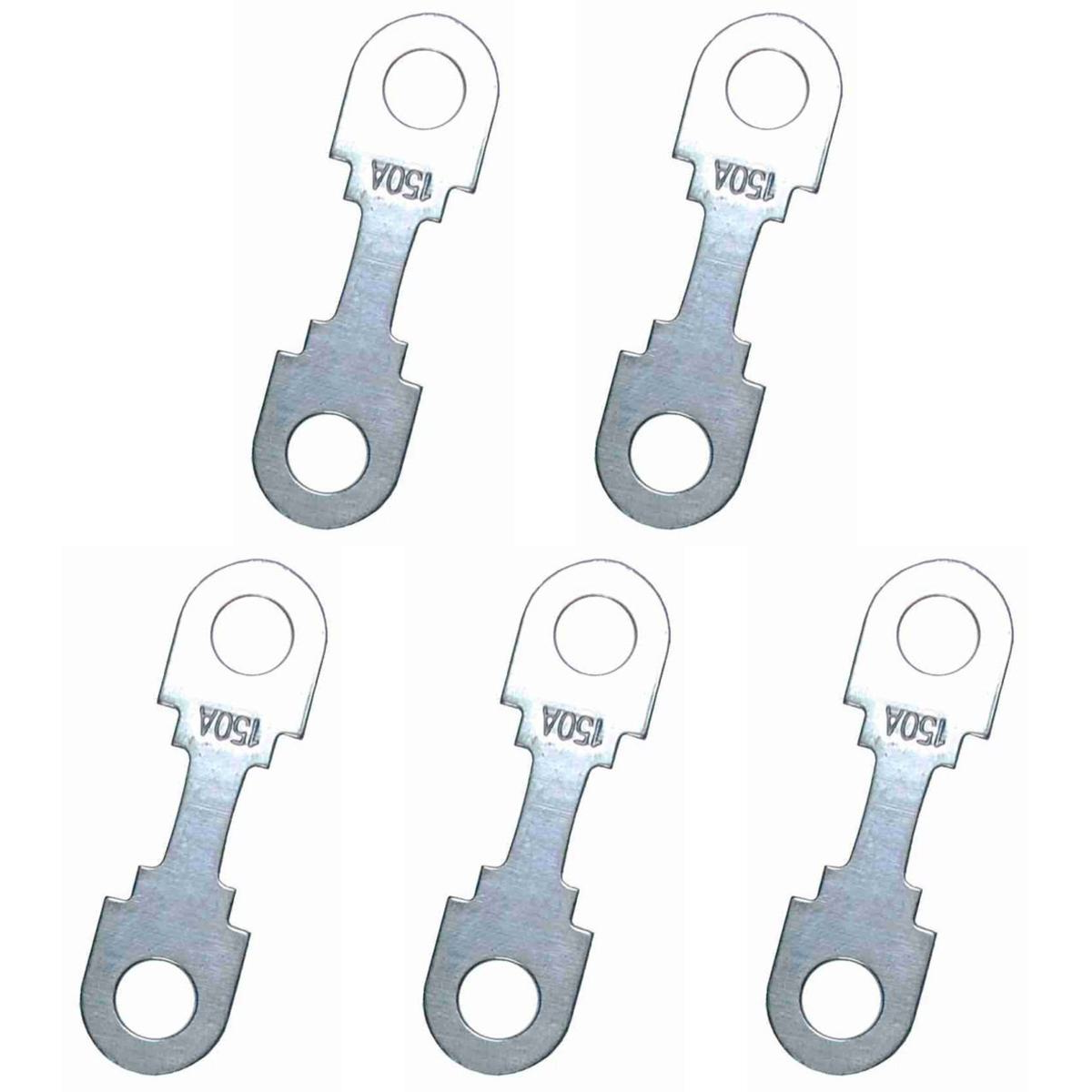 Kit 5 Fusível Cinta 150A Universal - DNI - 323150
