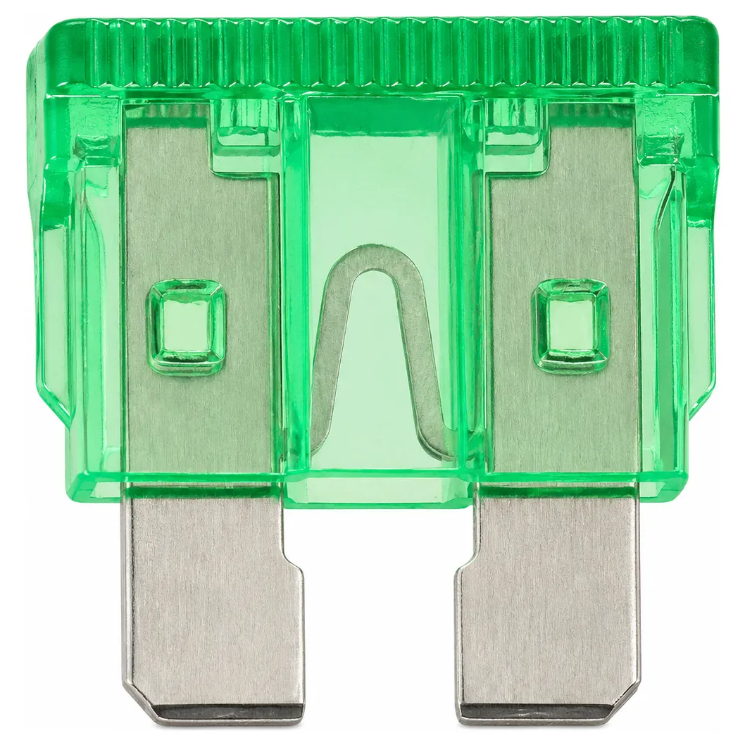 Kit 10 Fusível Lâmina 30A Universal - DNI - 316030