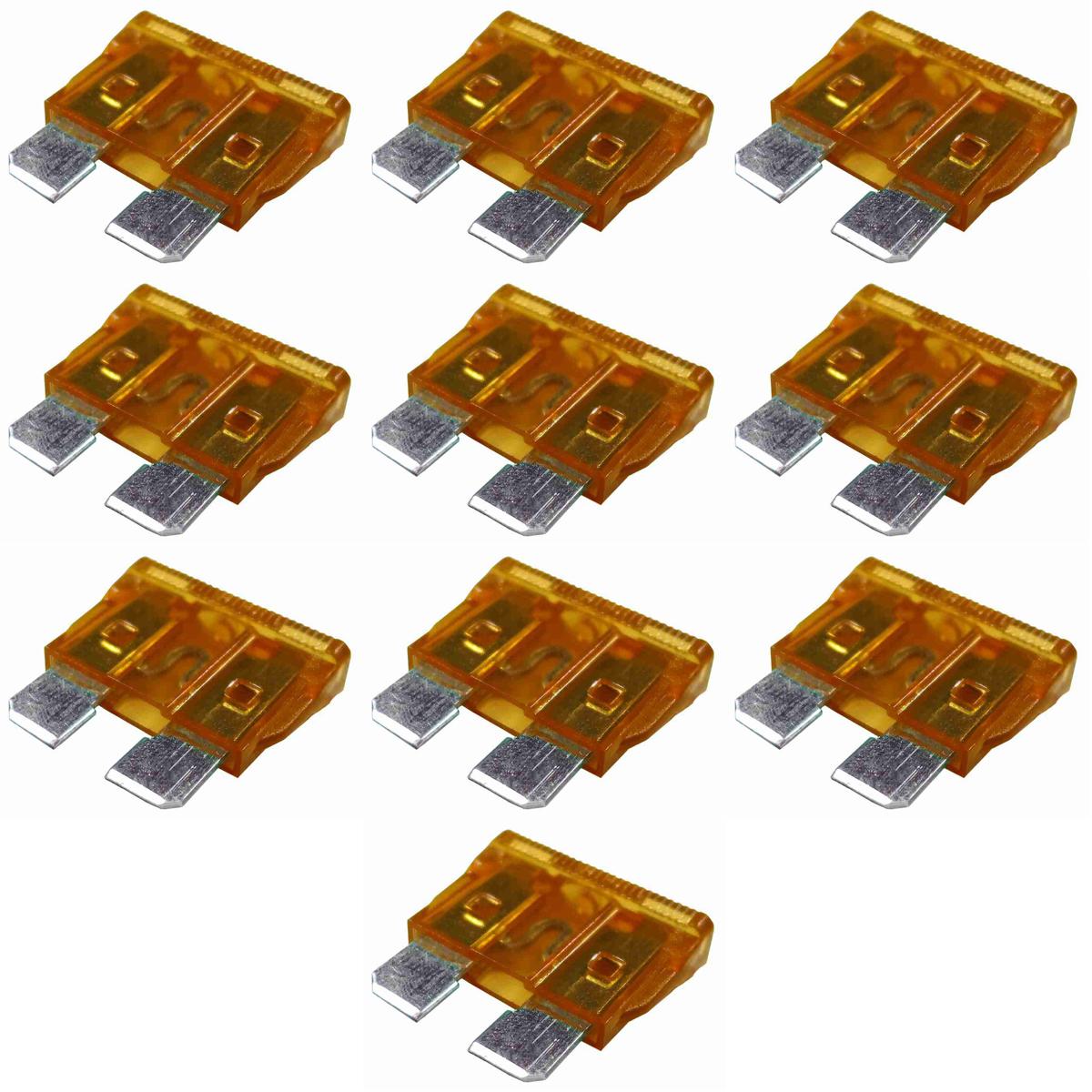 Kit 10 Fusível Lâmina 40A Universal - DNI - 316040