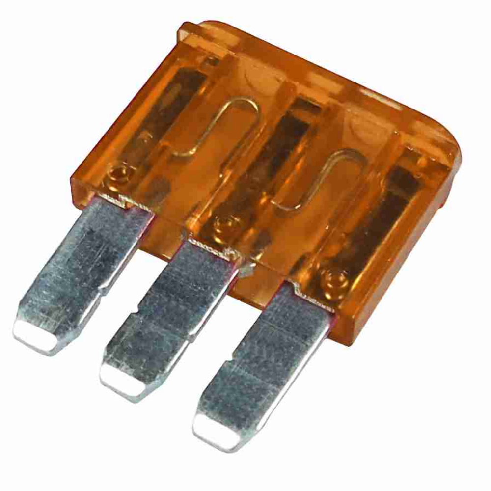 Fusível Micro Lâmina 3 Terminais 5A Universal - DNI - 317805