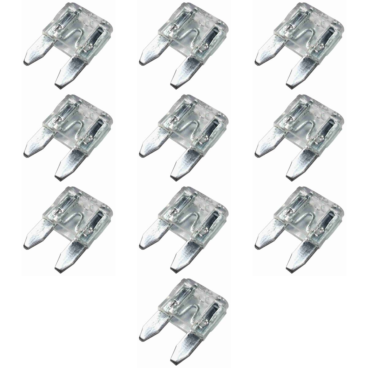 Kit 10 Fusível Mini Lâmina 25A Universal - DNI - 317025