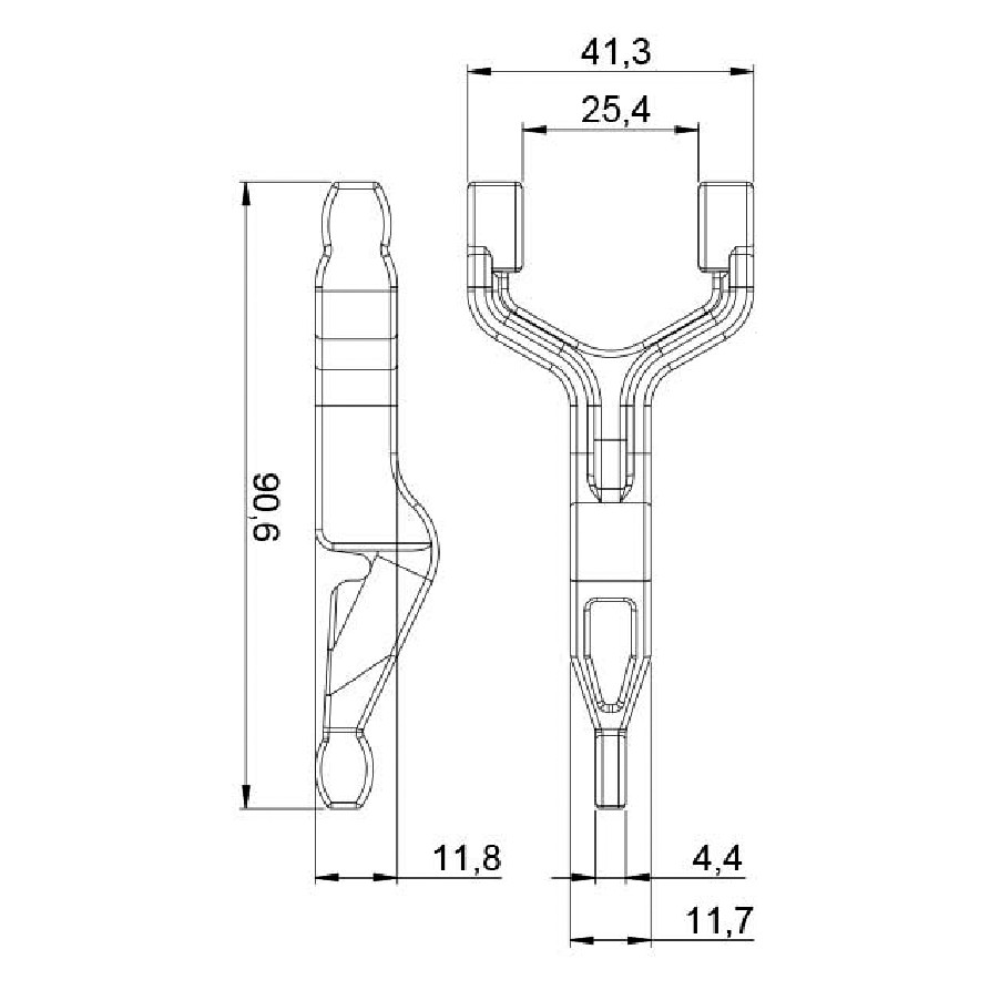Garfo para Motor de Partida - Unifap - 4.413