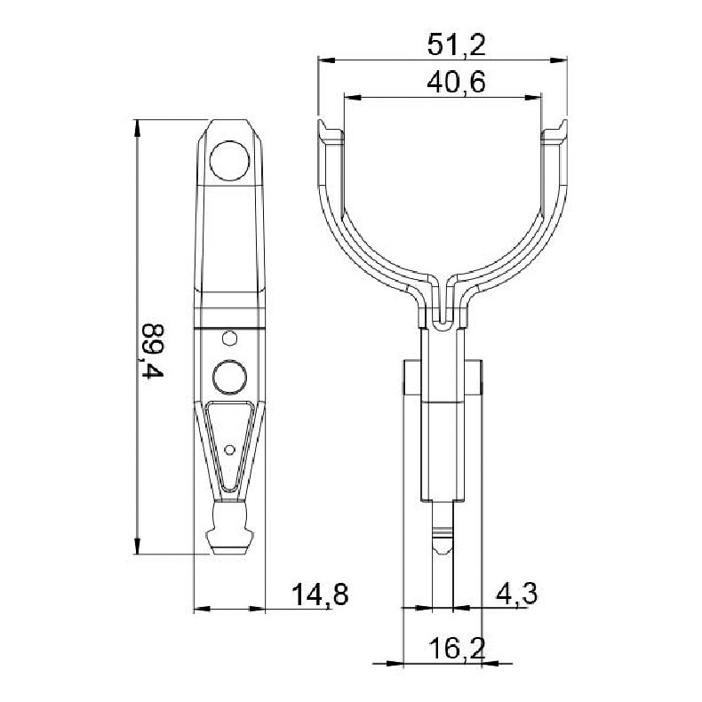 Garfo para Motor de Partida para Volkswagen Parati - Unifap - 4.411