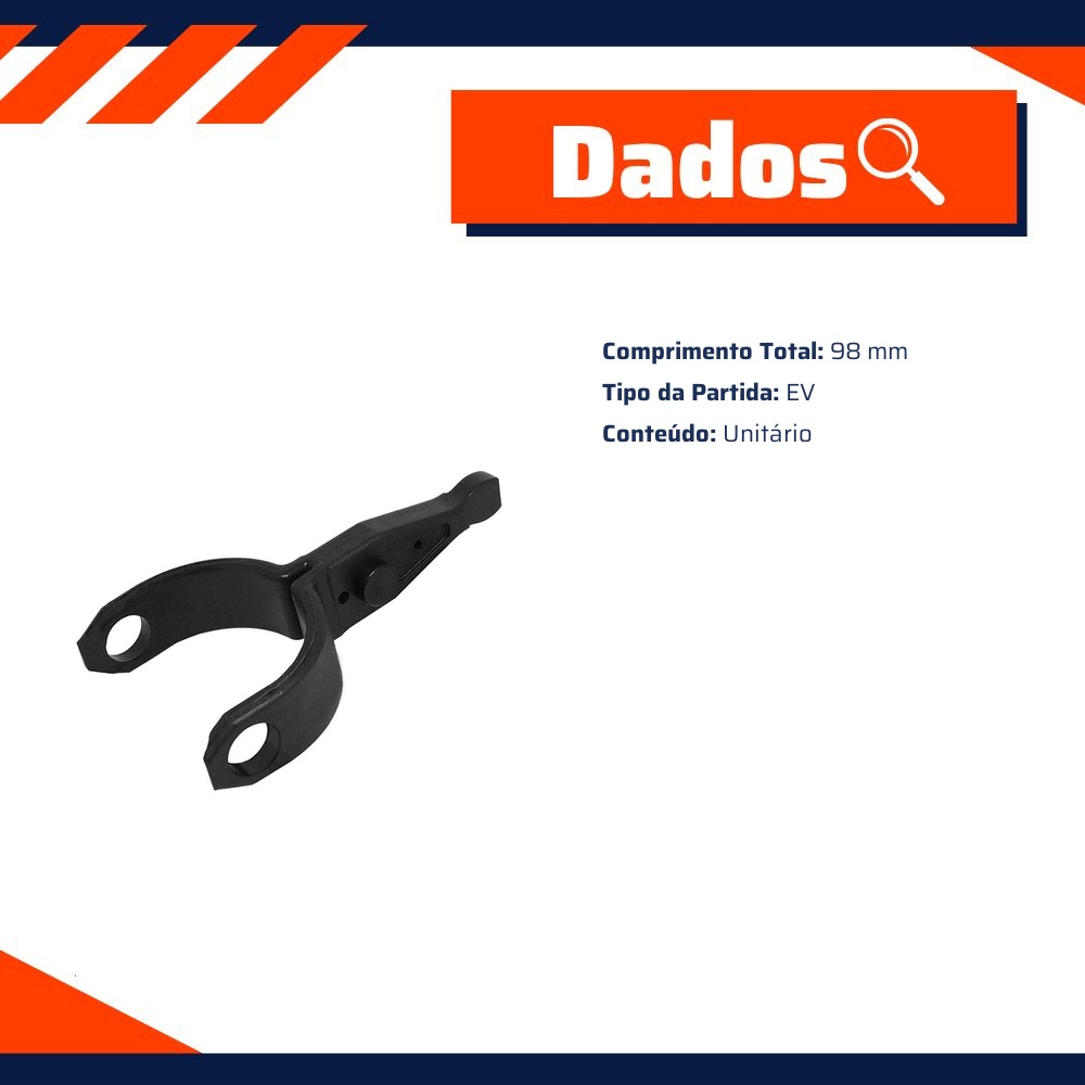 Garfo para Motor de Partida para Fiat Ducato - Unifap - 4.416