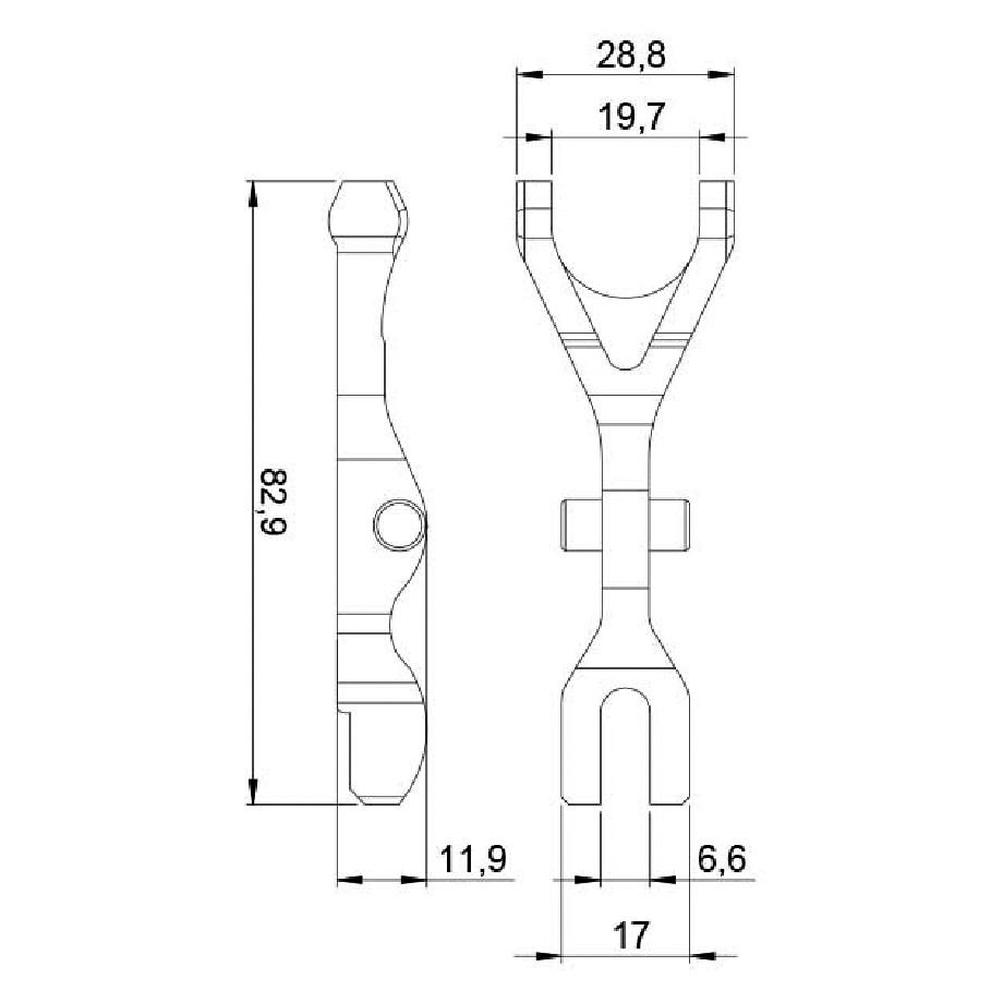 Garfo para Motor de Partida - Unifap - 4.419