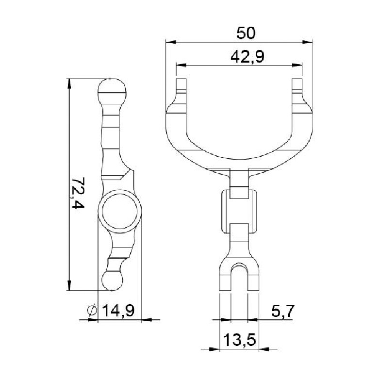 Garfo para Motor de Partida - Unifap - 4.421