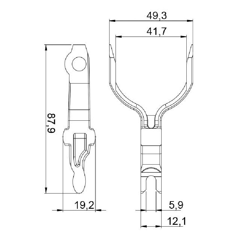 Garfo para Motor de Partida - Unifap - 4.429
