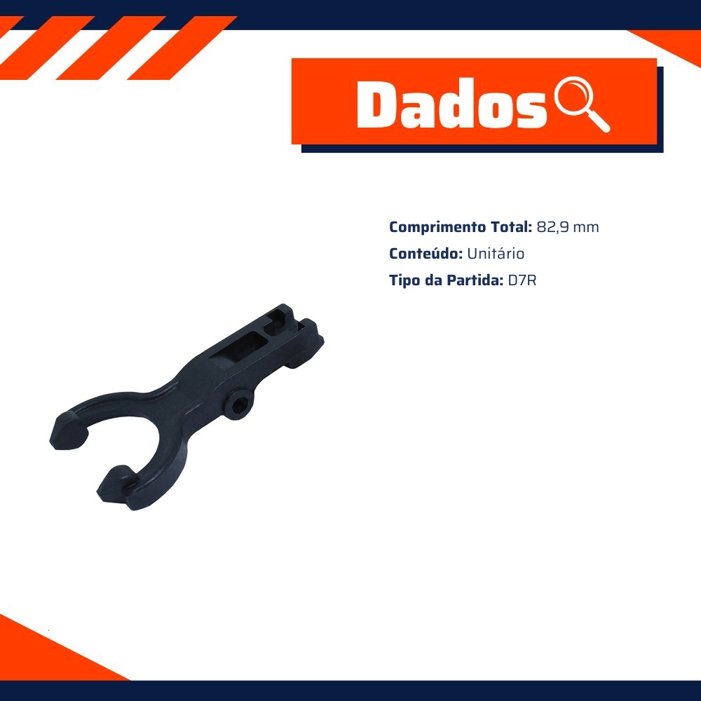 Garfo para Motor de Partida - Unifap - 4.430