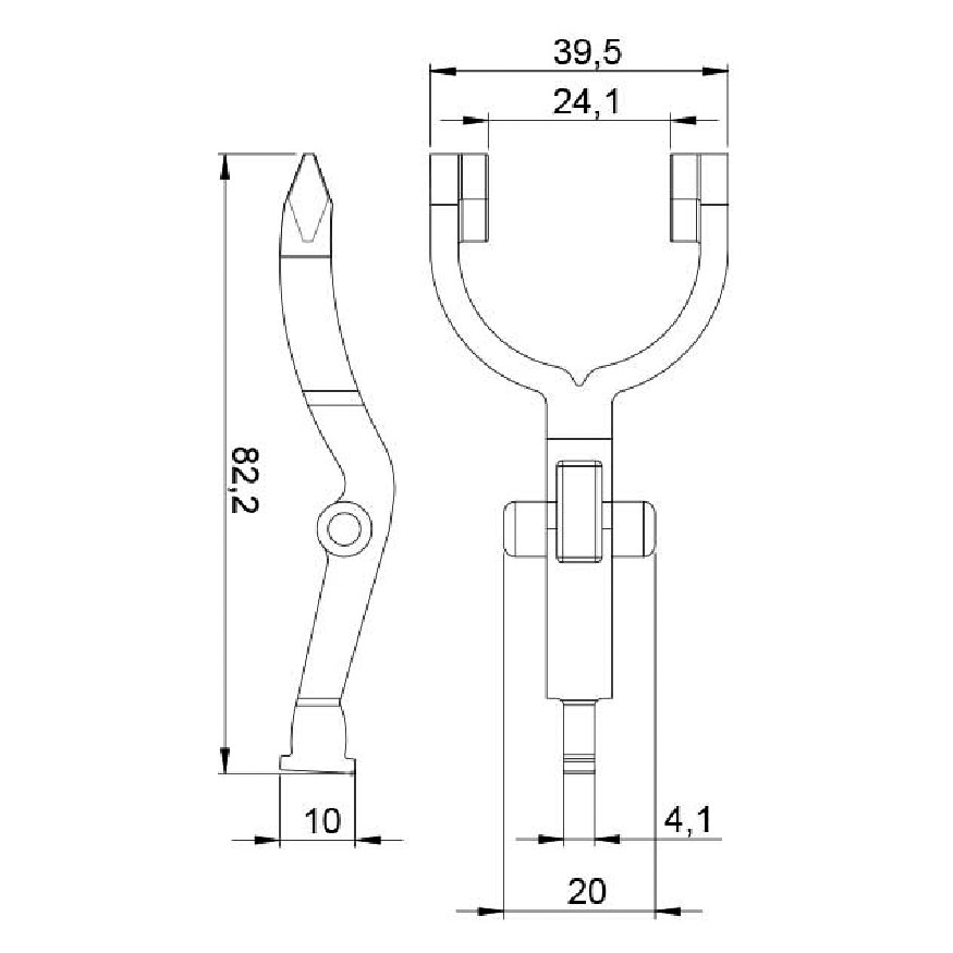 Garfo para Motor de Partida - Unifap - 4.434
