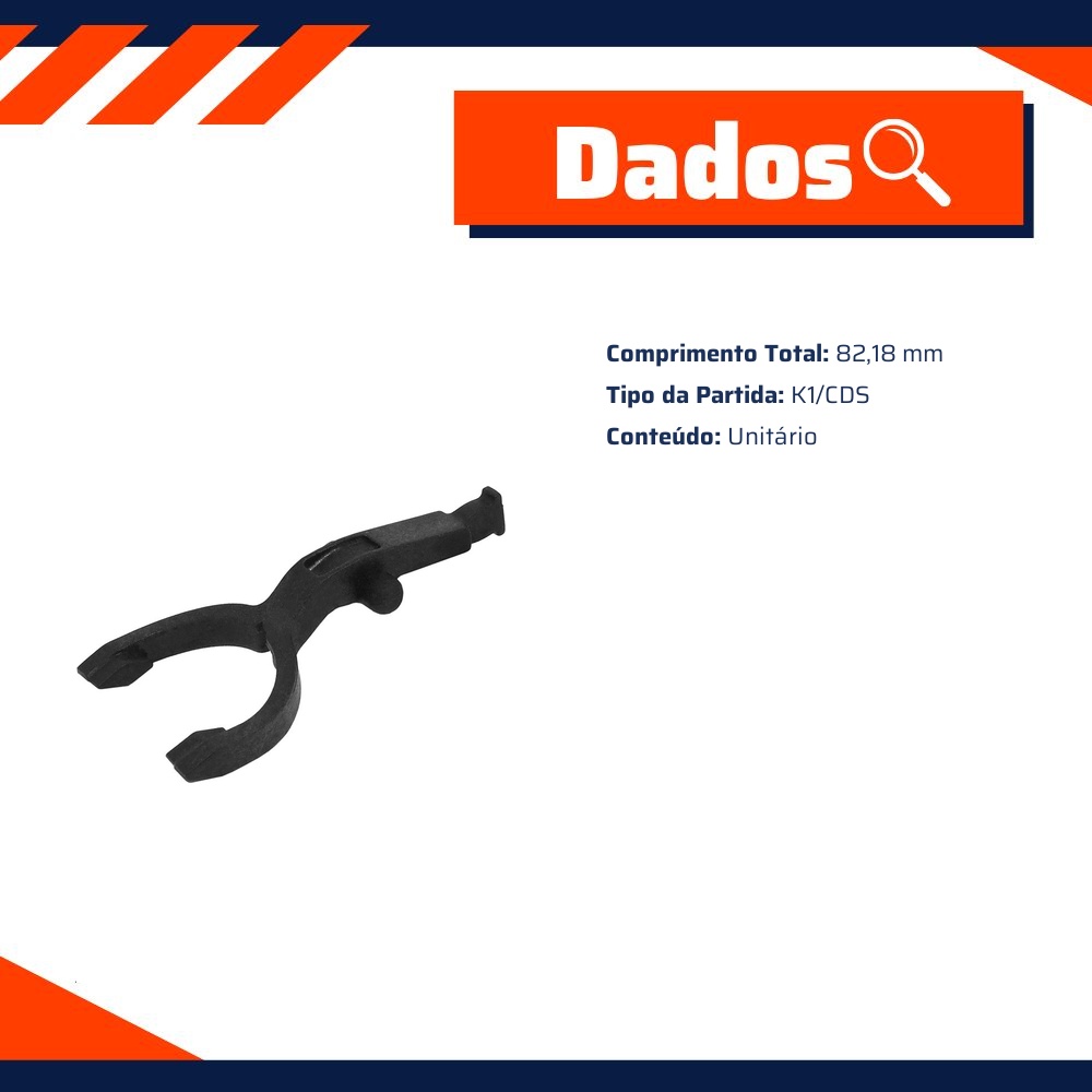 Garfo para Motor de Partida - Unifap - 4.434