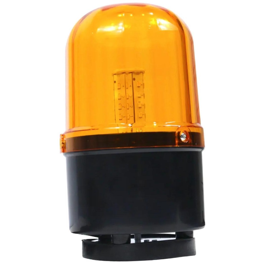Sinalizador Visual Giroflex Giroled Magnético com Plug Acendedor Bivolt Ambar - DNI - 4109