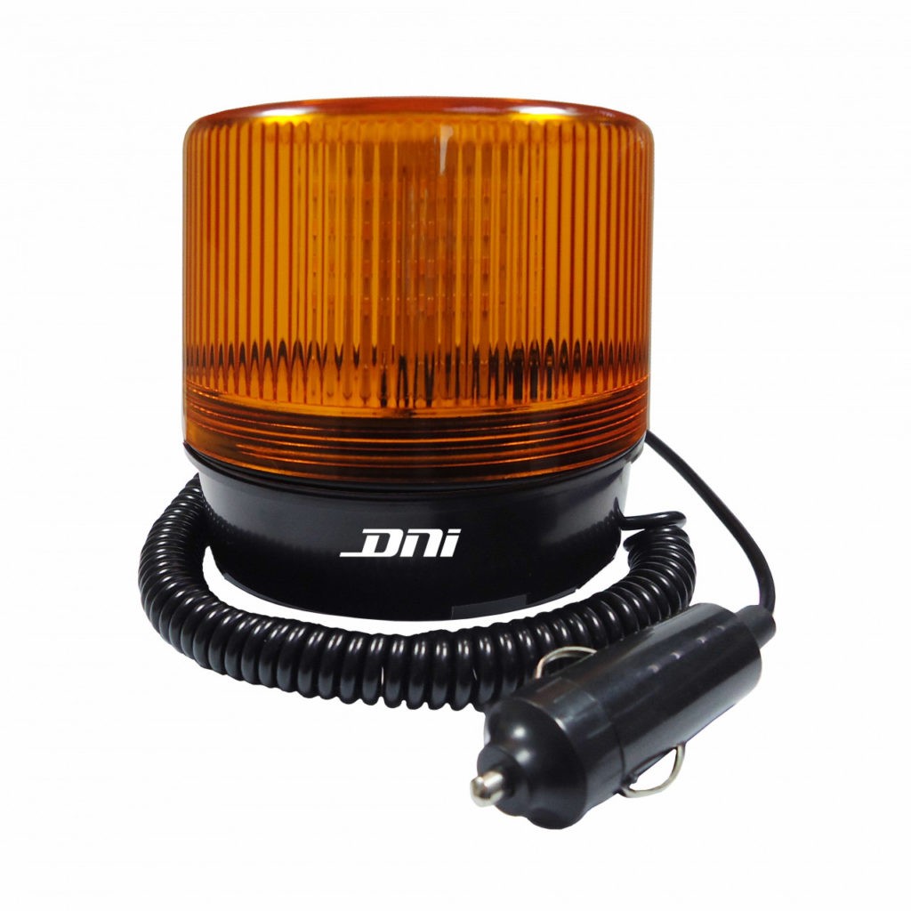 Sinalizador Visual Giroflex Giroled e Strobo Ambar 8 Funções - DNI - 4285