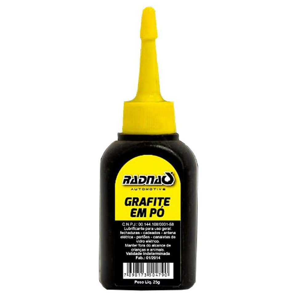 Grafite em Pó para Lubrificação a Seco 25g - Radnaq - 5023
