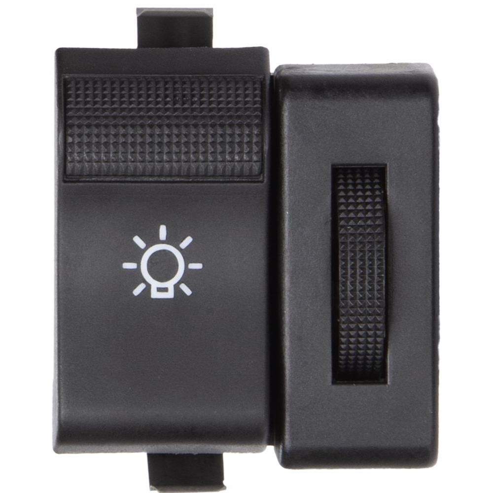 Interruptor de Luzes Farol 12V com Reostato Cor Preta para Volkswagen Quantum e Santana - Kostal - 3847240