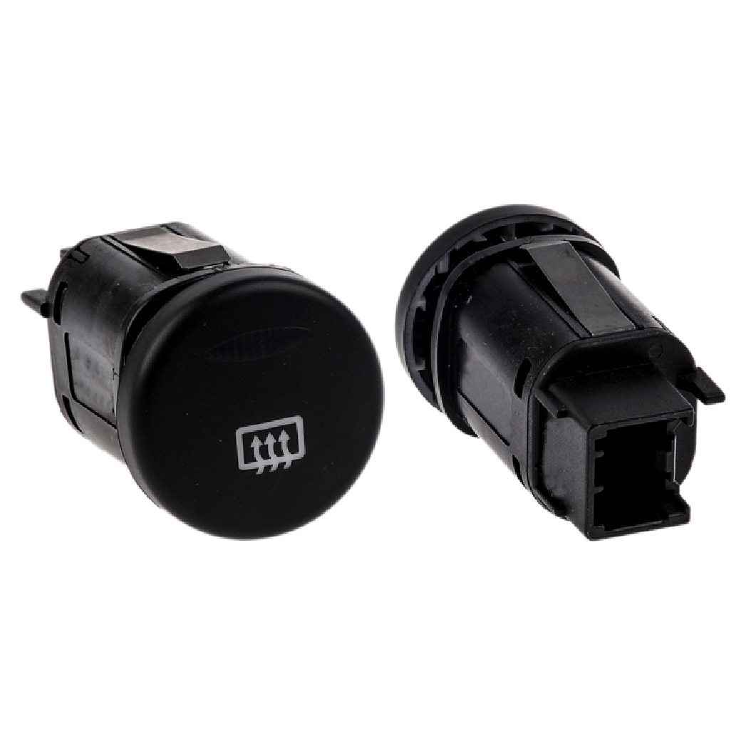Interruptor do Desembaçador Traseiro Preto 12V para Ford Fiesta e Fiesta Sedan - Kostal - 10021124
