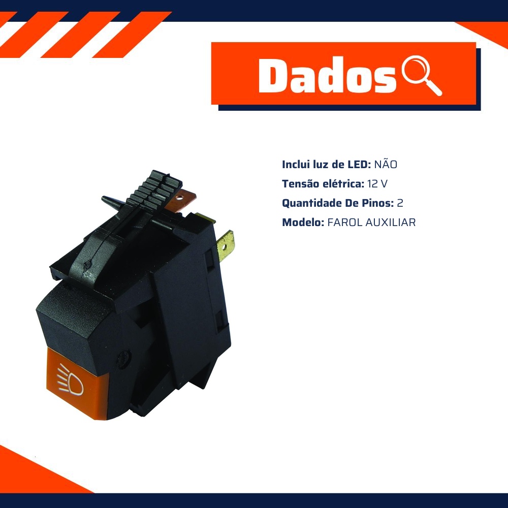 Interruptor do farol de milha - Marilia - IM11171