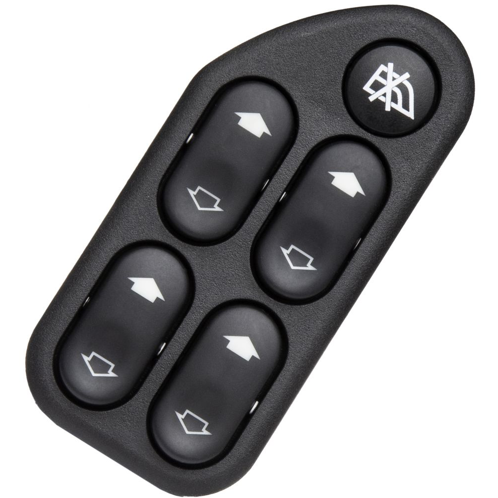 Interruptor do Vidro Elétrico Quadruplo para Ford Fiesta e Fiesta Sedan - Kostal - 3164905