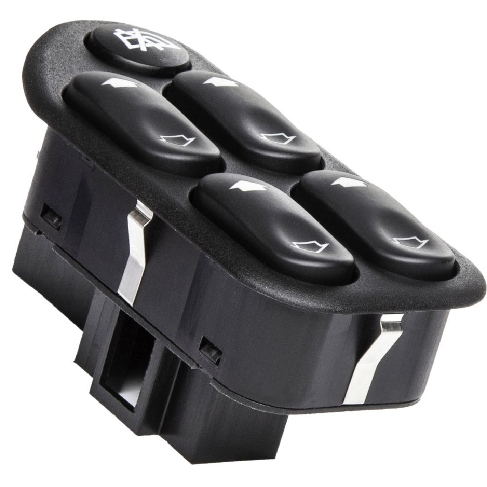 Interruptor do Vidro Elétrico Quadruplo para Ford Fiesta e Fiesta Sedan - Kostal - 3164905