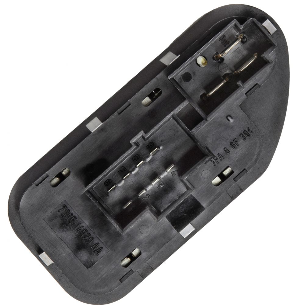 Interruptor do Vidro Elétrico Quadruplo para Ford Fiesta e Fiesta Sedan - Kostal - 3164905