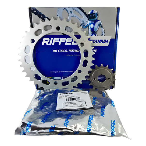 Kit da Transmissão para Honda NXR 160 BROS e XRE 190 - Riffel - 91175