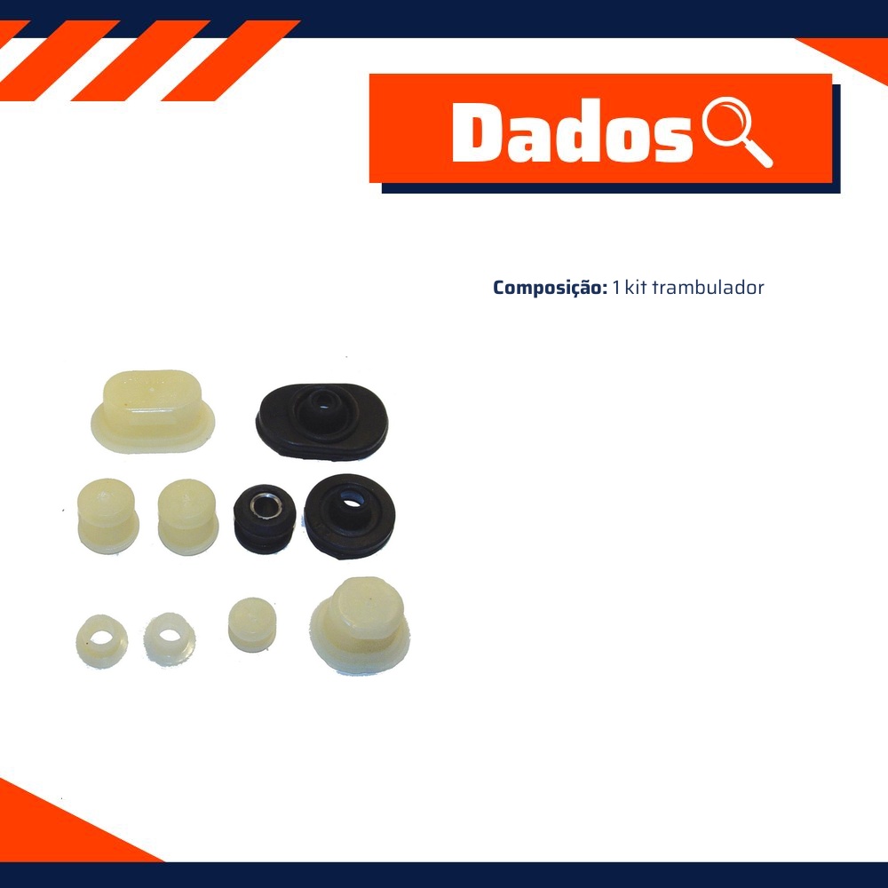 Kit de Reparo da Alavanca do Câmbio para Ford Escort e Escort SW - Kit & Cia - 20450