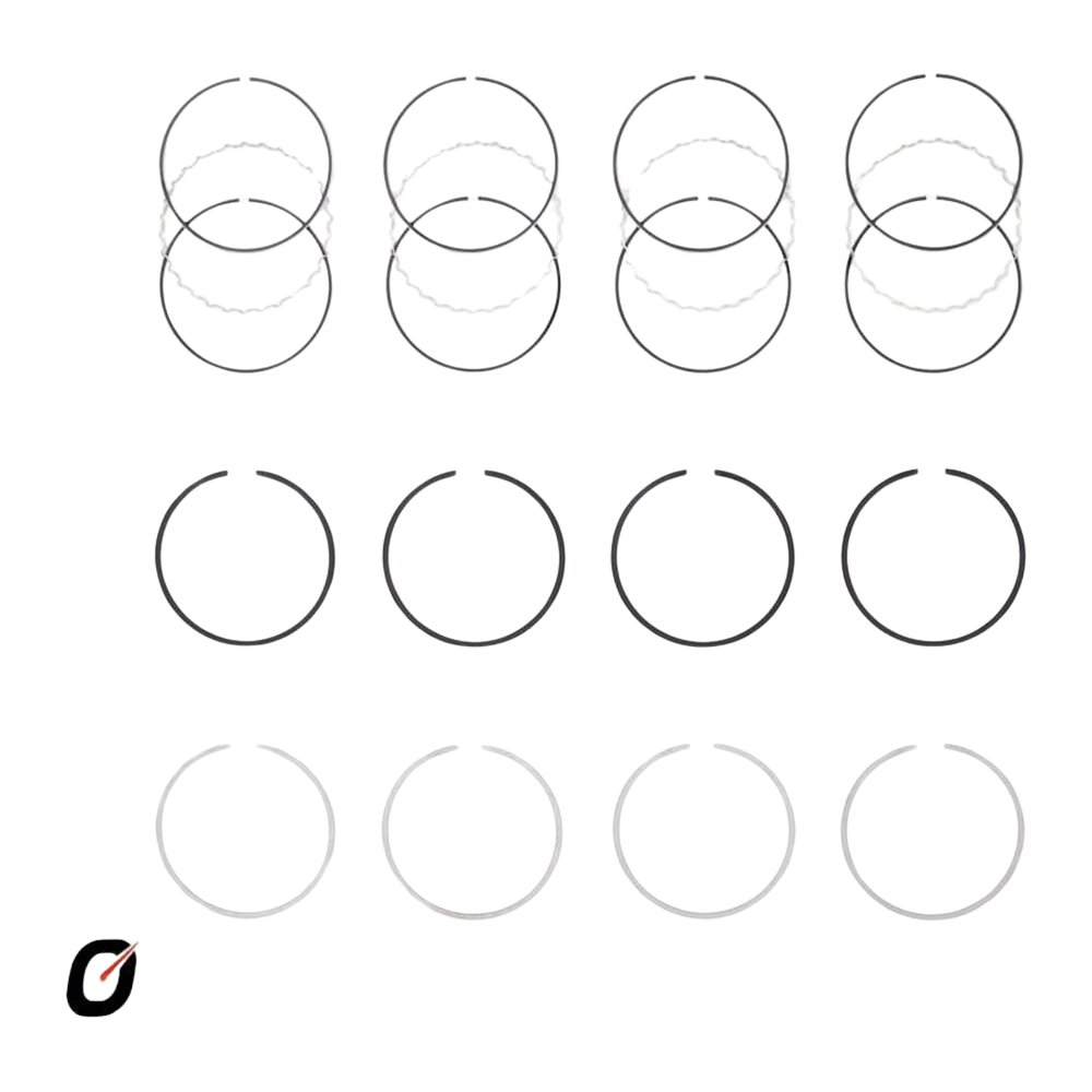 Jogo de Anéis do Pistão STD 4 Cilindros - TAKAO - AS TO 18 STD