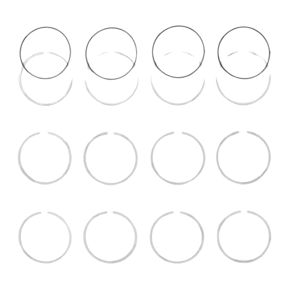Jogo de Anéis do Pistão 0,50 4 Cilindros para Volkswagen Amarok - Takao - AS VW 20J 0,50