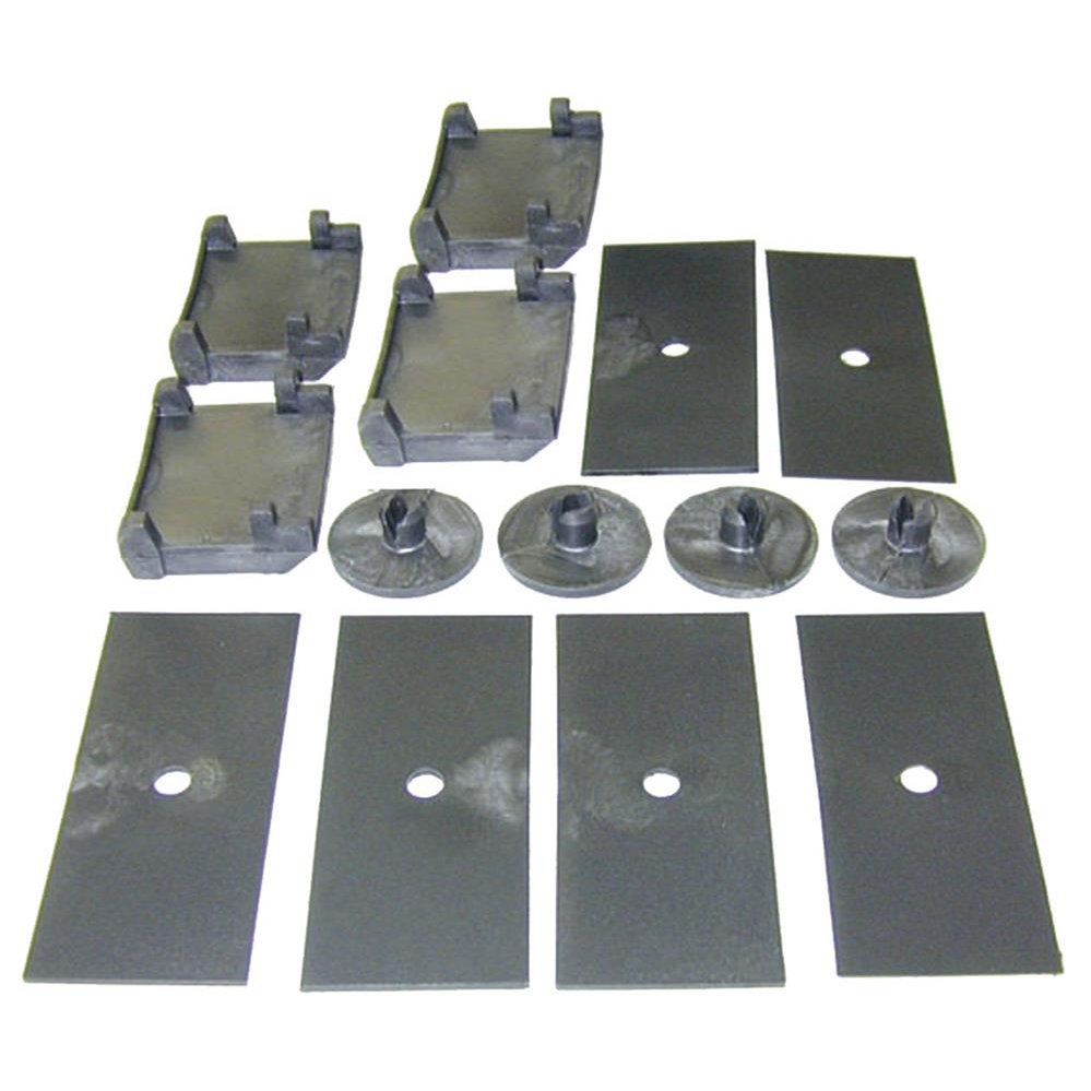 Kit de Calços do Feixe de Mola Traseiro para Chevrolet S10 - Kit & Cia - 30300
