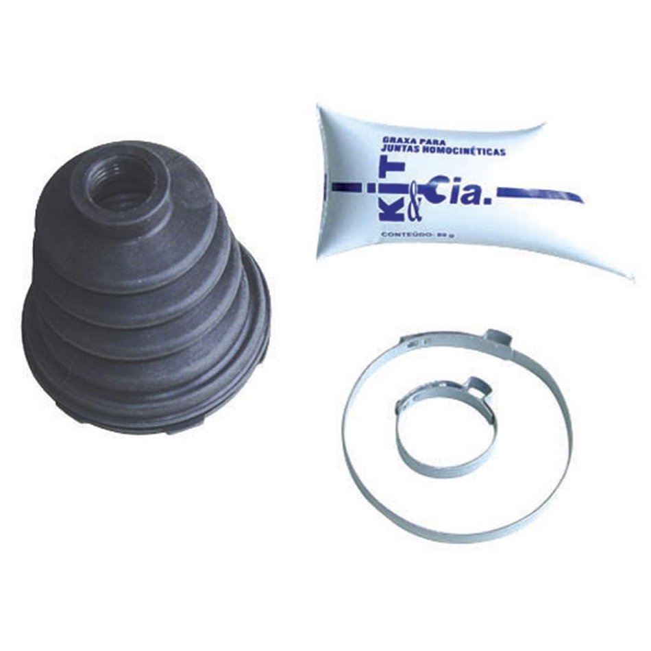 Kit de Coifas da Homocinética do Lado do Câmbio com Trizeta para Ford Fiesta e Fiesta Sedan - Kit & Cia - 20079