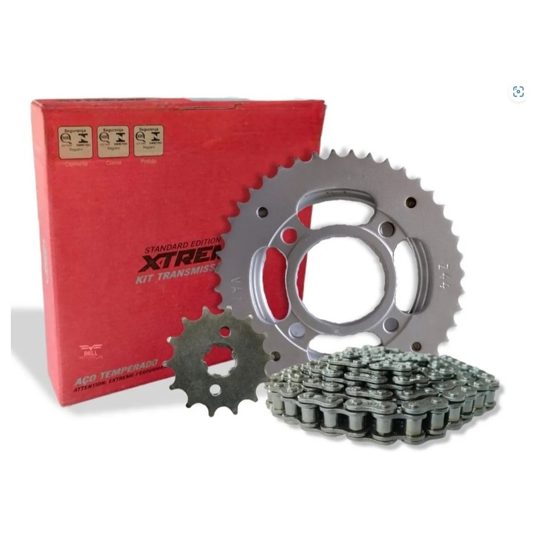 Kit de Relação Corrente 428 para Honda CG 125 - Vaz - H03868XS