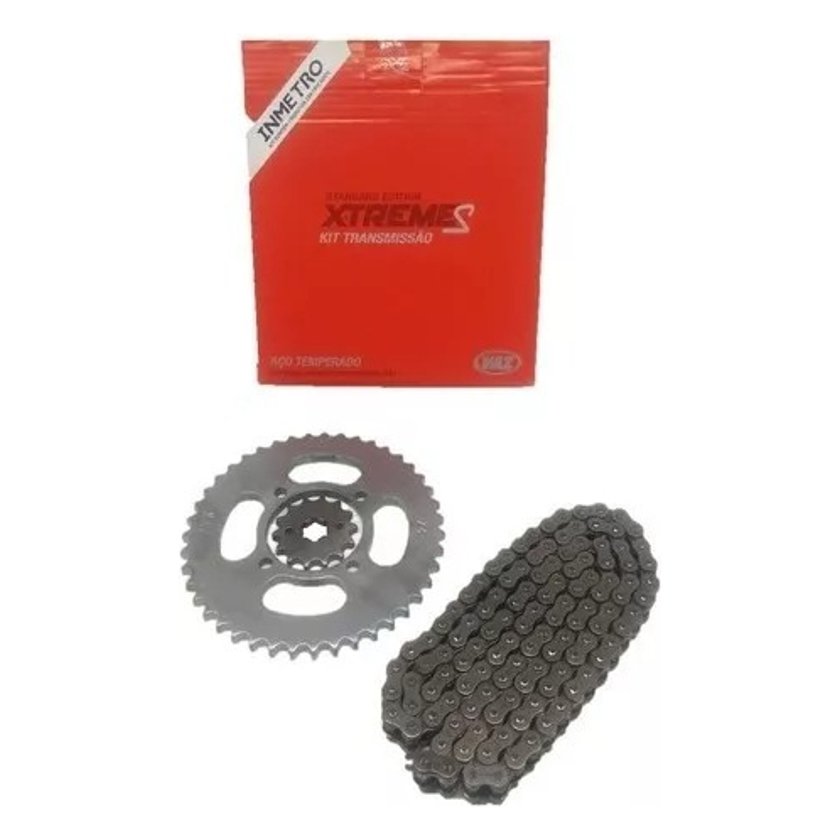 Kit de Relação Corrente 428 para Yamaha YBR 125 e YBR 125 FACTOR - Vaz - Y04260XS