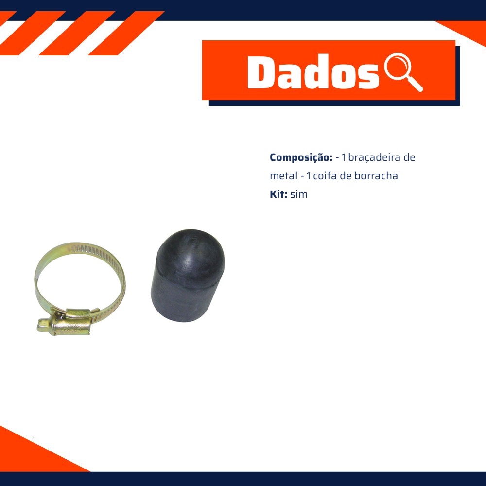 Kit Tampão Saída do Ar Quente para Chevrolet Kadett e Monza - Kit & Cia - 30386