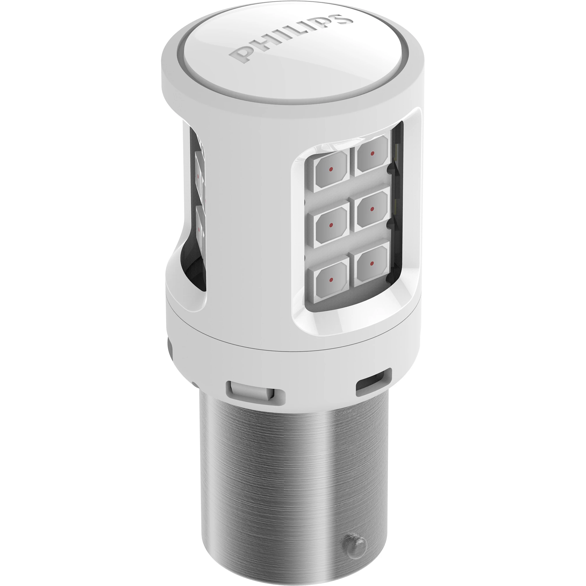 Par Lâmpada LED P21W 2W 80 Lm 12V BA15S - Philips - 11498ULRX2