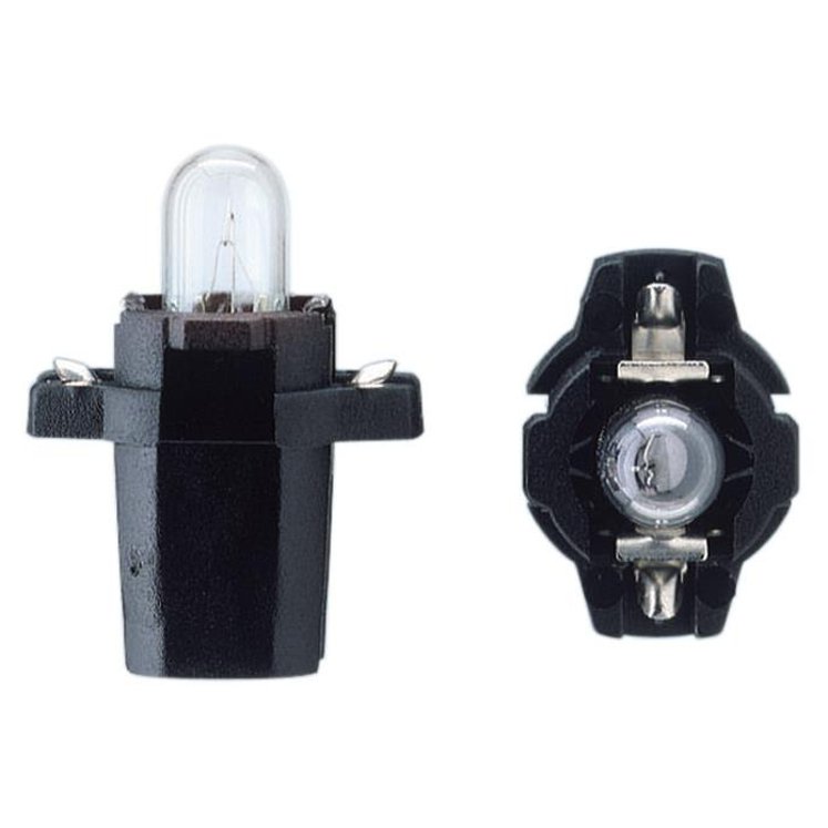 10 Lâmpadas da Luz de Freio Amarela 12V BAX<W2X4,6D<W1.2W - Philips - 12597CP