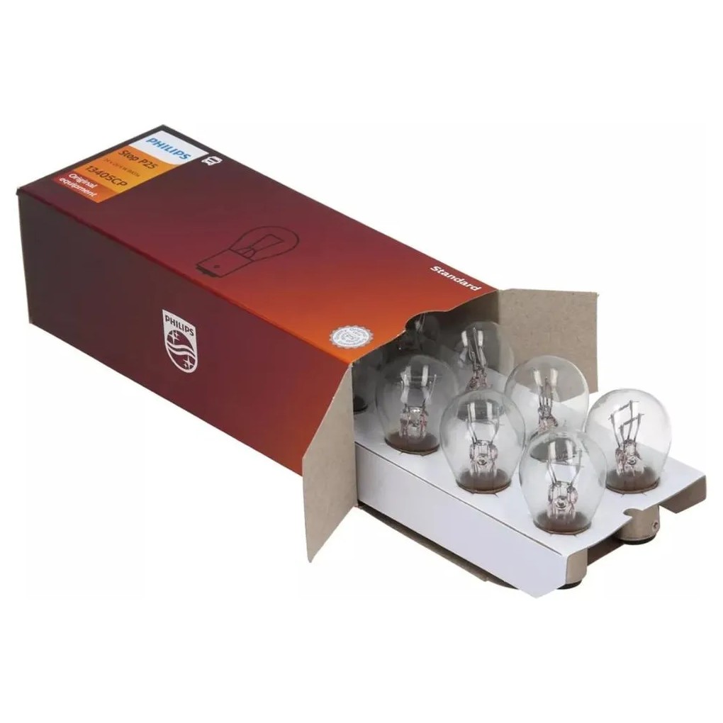 10 Lâmpadas da Luz de Freio 21 / 5W 24V Miniatura - Philips - 13405