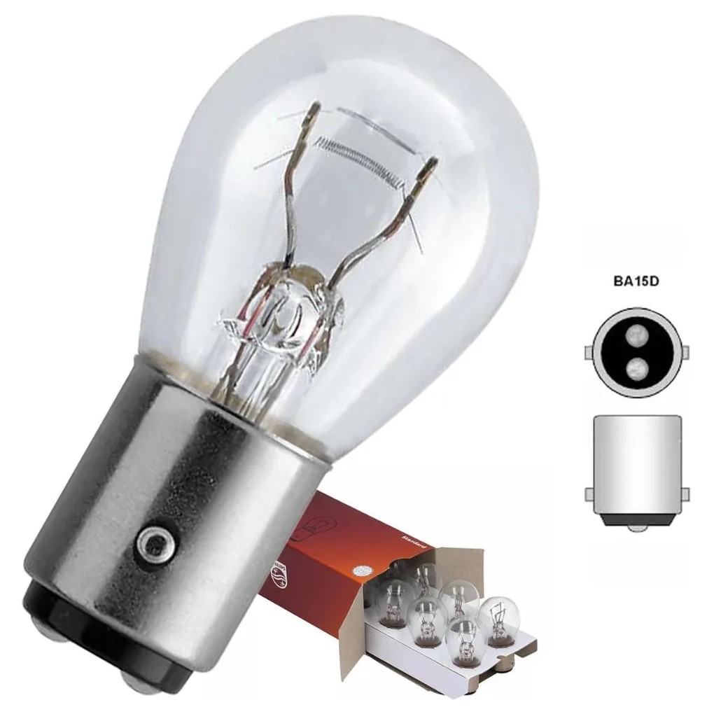 10 Lâmpadas da Luz de Freio 21 / 5W 24V Miniatura - Philips - 13405