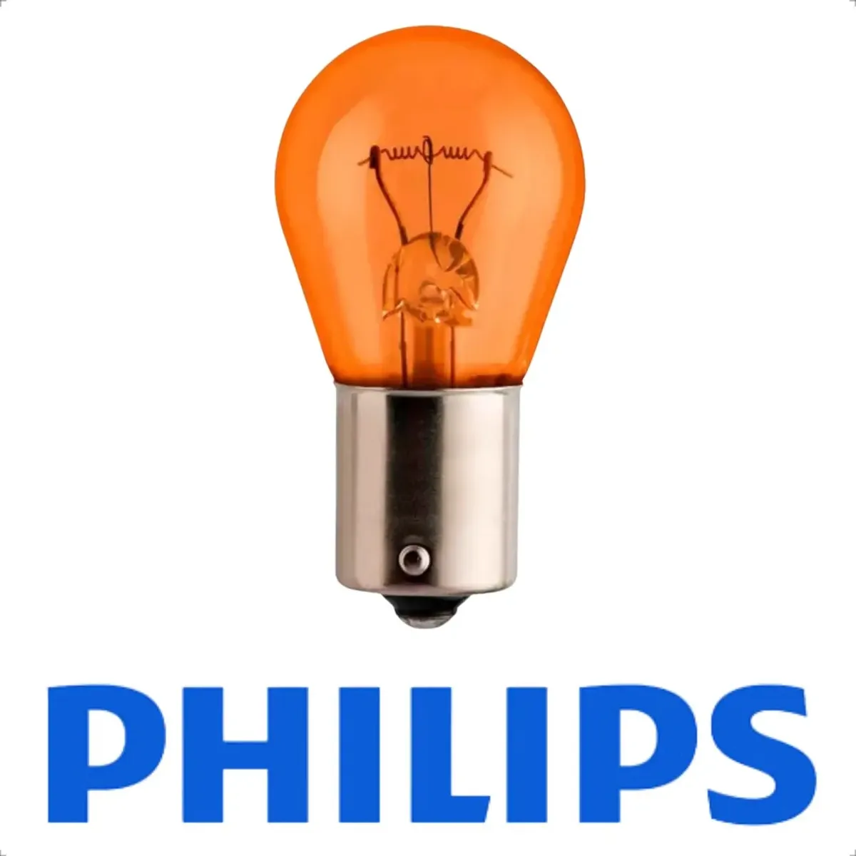 10 Lâmpadas do Indicador Posterior e Luz de Seta - Philips - 12496NACP