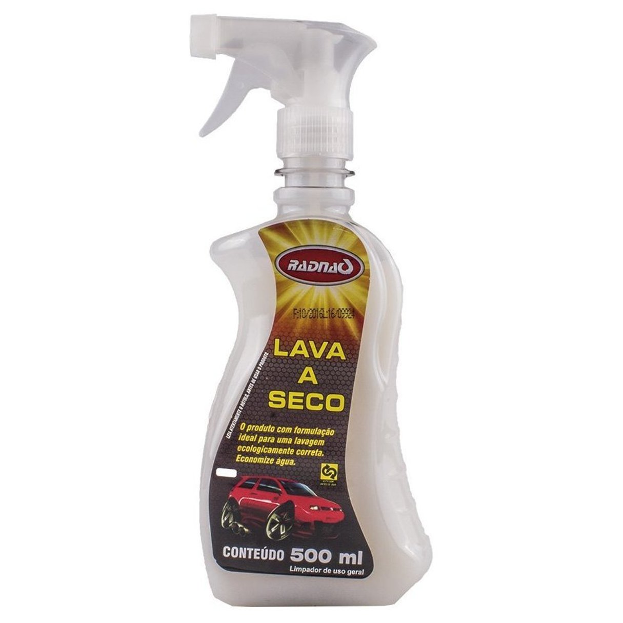 Limpador Lava a Seco Líquido com Gatilho 500ml - Radnaq - 8075