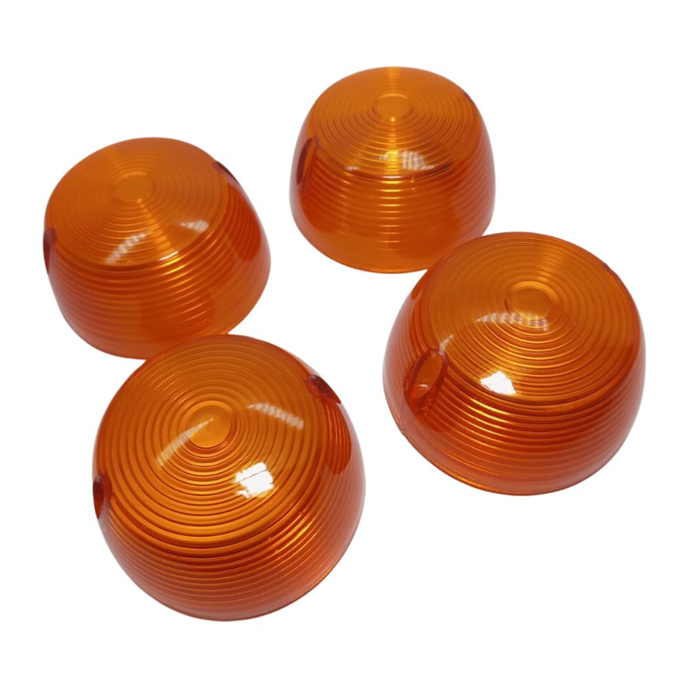 Lente do Pisca Amarelo para Honda CG 125 - Valplas - 03031