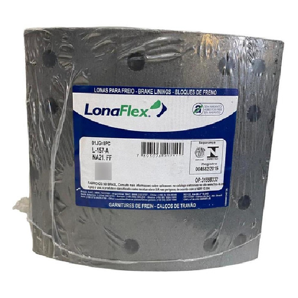 Lona de Freio de Serviço para Mercedes-Benz L 1520 - Lonaflex - L-157-A