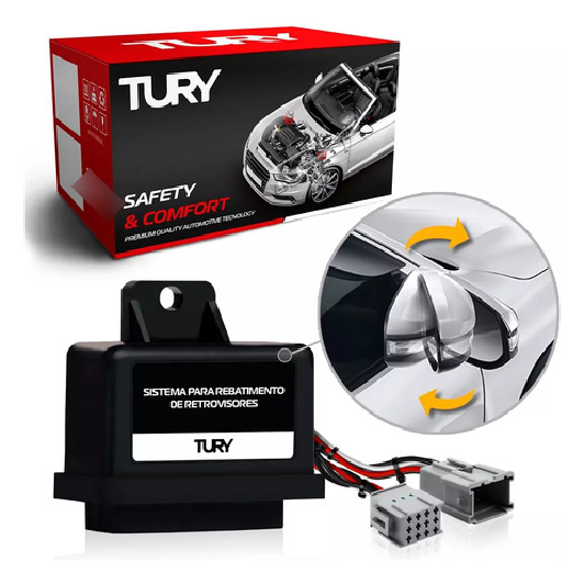 Modulo Eletrônico Retrovisor Elétrico - Tury - PARK 2.1 J